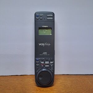 JVC VCR Plus+ Remote Control Unit PQ11237 Gray Excellent Jog Shuttle MBR